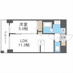 サンセール上本町の物件間取画像